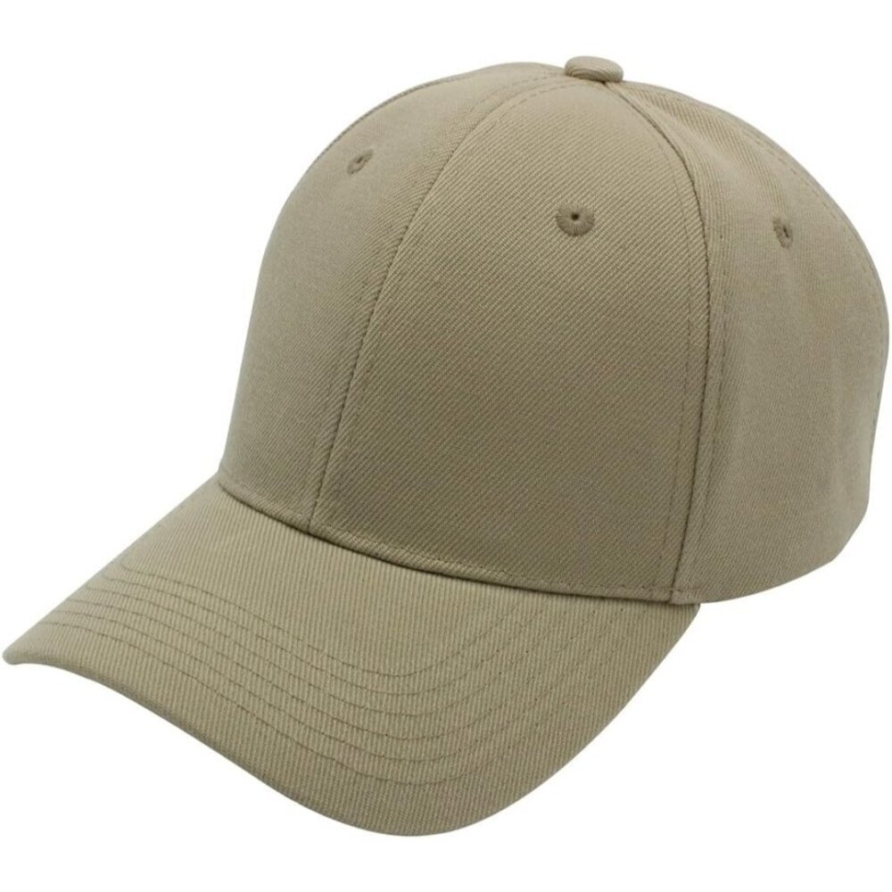 Baseball Khaki Cap Men Women Hat